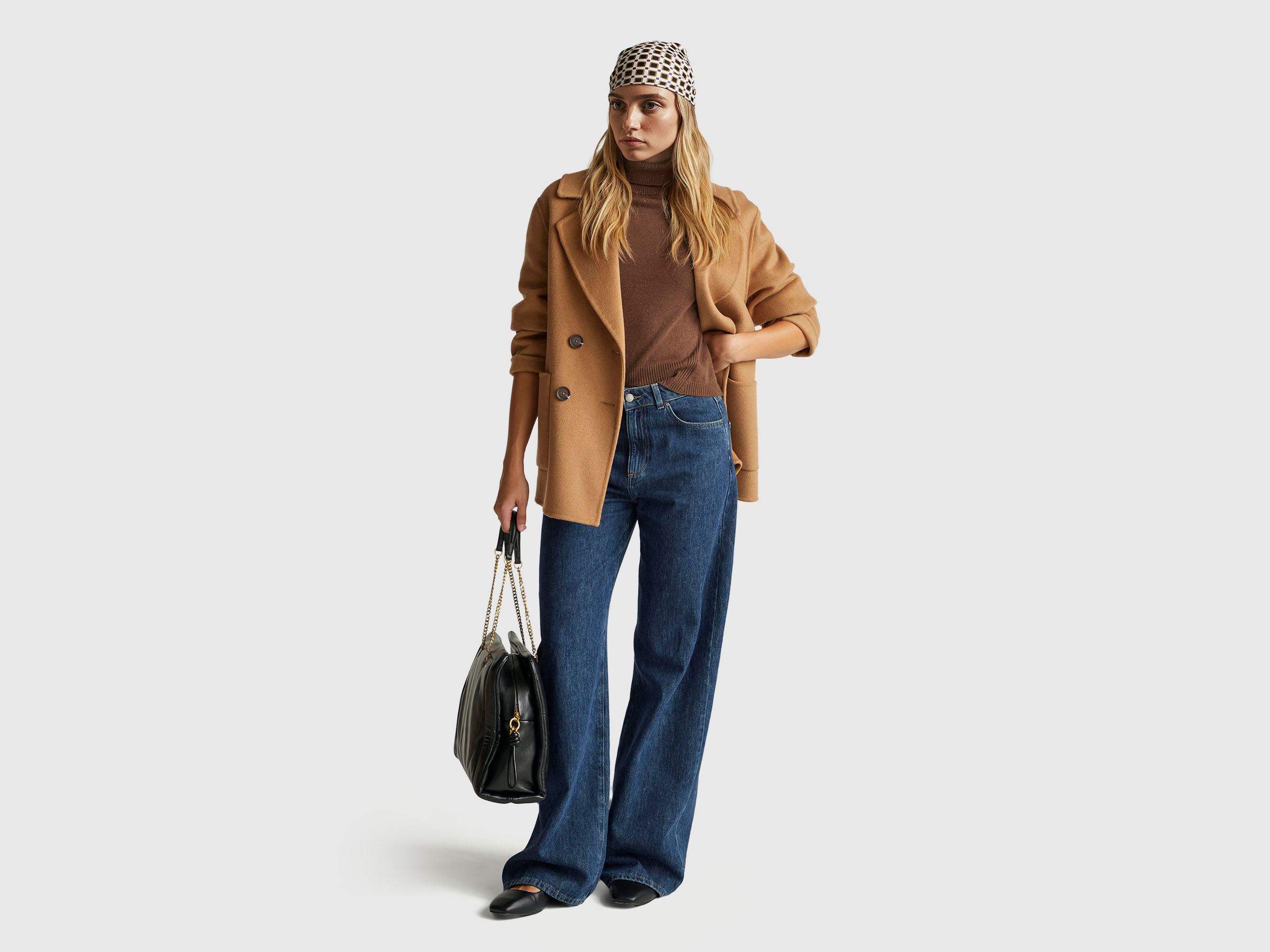 TURTLE NECK SWEATER Women image number 3
